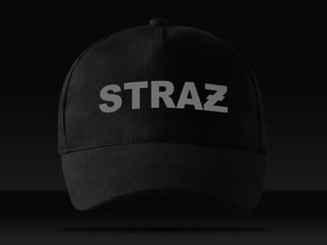 ЧЕРНАЯ ШЛЯПА OSP ПОЖАРНЫЙ СО СВЕТООТРАЖАЮЩИМ ПРИНТОМ FIREMAN