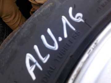 ALU RÁFKY KOLA HLINÍK KOMPLET PEUGEOT 5X108 205/60 R16