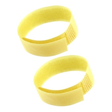 2x Nylon Rooster Anti Crow Collar Neck Belt Chicken Collar No Crow Yellow