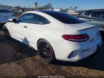 Mercedes Klasa C W206 2021 Mercedes-Benz Klasa C 2021r., AMG C 63 S, od ubezpieczalni 4.0 Benzyna, zdjęcie 4