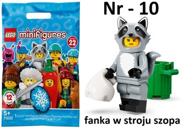 LEGO 71032 MINIFIGURES FANKA W STROJU SZOPA NR 10