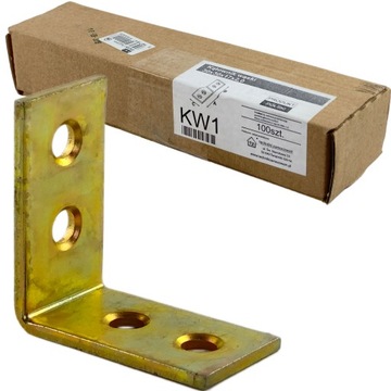 Łącznik Kątownik wąski 30x30x17x2,0 KW1 100szt