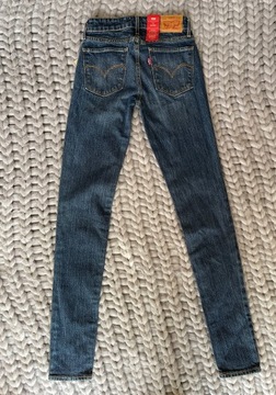 LEVI'S | SPODNIE JEANSY 711 SKINNY| R. 23/32