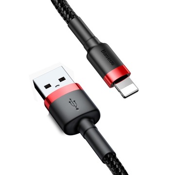 USB-КАБЕЛЬ BASEUS STRONG ДЛЯ LIGHTNING IPHONE IPAD ПЛЕТЕННЫЙ КАБЕЛЬ 2A 300см