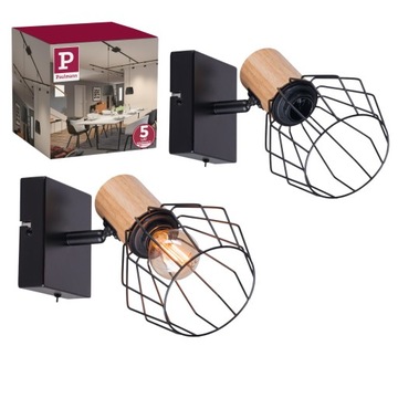 Industrialna Lampa Oprawa Ścienna Kinkiet LOFT Dopasowanie Barwy PL66766