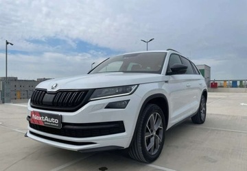 Skoda Kodiaq I SUV 2.0 TSI 190KM 2021 2.0TSi 4x4 SportLine *SalonPL *ASO Skoda *FV23%