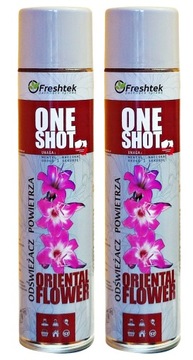 Orientalny odświeżacz powietrza Freshtek One Shot Oriental Flower 600 ml