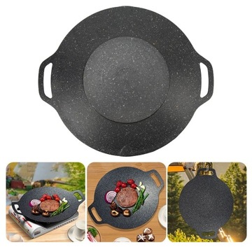 PATELNIA GRILL KOREAŃSKI INDUKCJA BARBECUE 34CM
