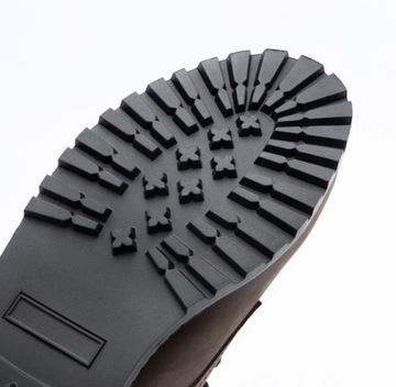 Buty motocyklowe skórzane Rebelhorn NOMAD vintage Khaki 45