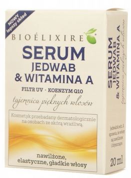 Bioelixire Olejek Jedwab & Witamina A 20 ml
