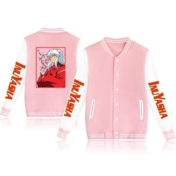Anime Inuyasha Baseball Uniform Casual Long Sleeve