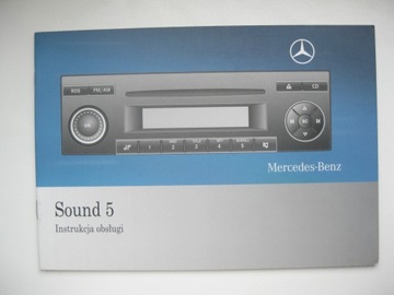 Mercedes Sound 5 Руководство по эксплуатации аудиомагнитолы Mercedes
