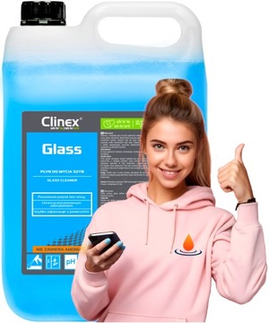 CLINEX Glass 5L Płyn do mycia szyb