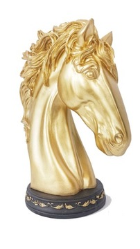 DEKORACJA KOŃ GOLD X027