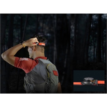 Fenix ​​HM65RTRAIL - Светодиодный аккумуляторный налобный фонарь 2xLED/2xCR123A IP68