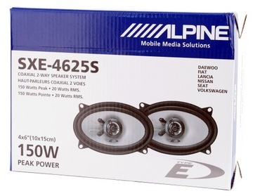 АВТОМОБИЛЬНЫЕ ДИНАМИКИ ALPINE SXE-4625S