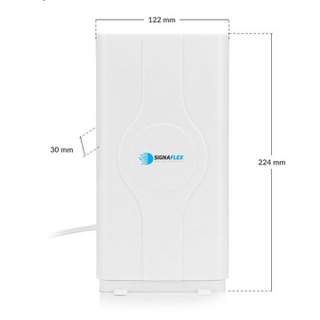 АНТЕННА 2x18 дБи LTE 4G РОУТЕР HUAWEI B593 B525 ZTE