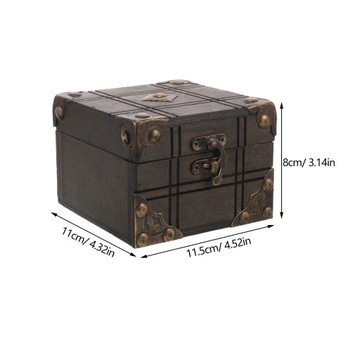 SKRZYNIA SKARBÓW SZKATUŁKA NA BIŻUTERIĘ PUDEŁKA NA BIŻUTERIĘ ZABYTKOWE PUDEŁKO DO PRZECHOWYWANIA