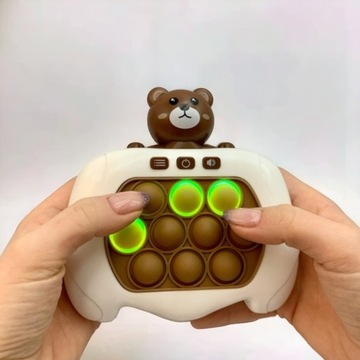 POP IT АНТИСТРЕССОВАЯ АРКАДНАЯ ЭЛЕКТРОННАЯ ИГРА BEAR BEAR NEW