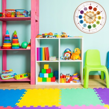 НАСТЕННЫЕ ЧАСЫ ДЛЯ ДЕТЕЙ ДЛЯ ОБУЧЕНИЯ, ОБРАЗОВАТЕЛЬНОГО КЛАССА