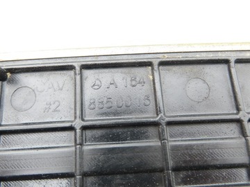 LIŠTA CHRÓM NÁRAZNÍKU ZADNÍ MERCEDES ML W164
