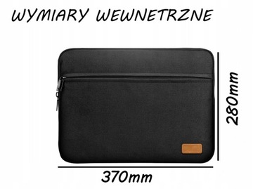 Torba ELBE Aktówka Pokrowiec Na Laptop 15,6