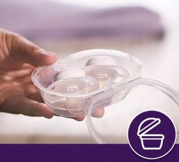 AVENT ULTRA AIR 0-6M ДЫШАЩАЯ СОСКА + ФУТЛЯР 2ШТ
