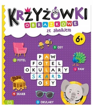 Krzyżówki obrazkowe ze słonikiem Beata Karlik