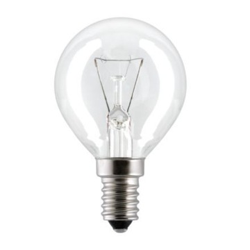 Żarówka 25W E14 230V kulka przeźroczysta GE