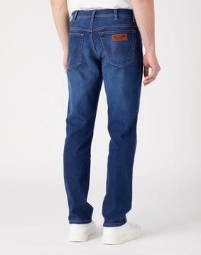 Męskie spodnie jeansowe proste Wrangler TEXAS W36 L34