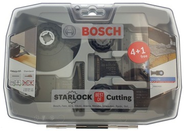 Набор из 5 пильных полотен BOSCH STARLOCK, дерево, металл
