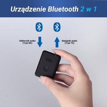 August MR260 Передатчик-приемник 2 в 1 Bluetooth 5 USB C AUX aptX с низкой задержкой