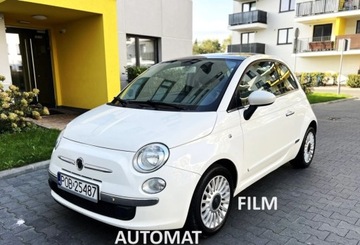 Fiat 500 II Hatchback 3d 1.2 69KM 2009 Fiat 500 AUTOMAT Panorama alu Klima HAK Super ...