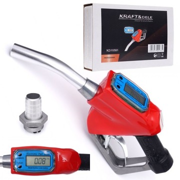 PISTOLET DO DYSTRYBUTORA POMPY PALIWA I OLEJU CPN LCD WYŚWIETLACZ NALEWAK