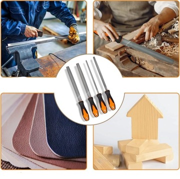 Набор напильников по металлу, дереву, хвойным деревьям, рашпилей, съемников, кейс, 18 шт.