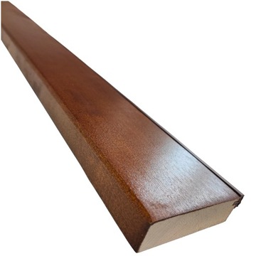 ДЕРЕВЯННЫЙ ПОРОГ ЛАКИРОВАННЫЙ С УПЛОТНЕНИЕМ ДВЕРНОЙ ПОРОГ 90x8,5x2,5 см