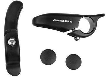 Велосипедные рожки PROMAX АЛЮМИНИЙ 105 мм ПРОФИЛИРОВАННЫЕ 129 г