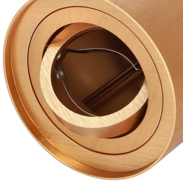 НАВЕРХНОСТНОЕ ОСВЕЩЕНИЕ, МАТОВЫЙ ЦИЛИНДР, ПОДВИЖНАЯ СВЕТОДИОДНАЯ ТРУБА, GU10, EDO GOLD