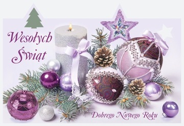 POCZTÓWKA KARTKA Boże Narodzenie ŚWIĘTA 1 SZTUKA