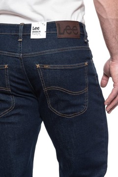 LEE MĘSKIE SPODNIE JEANSOWE JEANSY BROOKLYN RINSE L76XSQ36 W34 L32