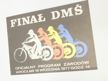 FINAŁ DMŚ SPARTA WROCŁAW 1977 CZYSTY
