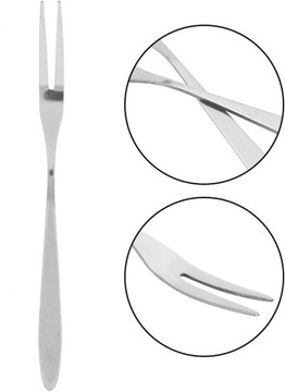 Вилки для подачи фруктовых тортов, 20 шт., набор, нержавеющая сталь