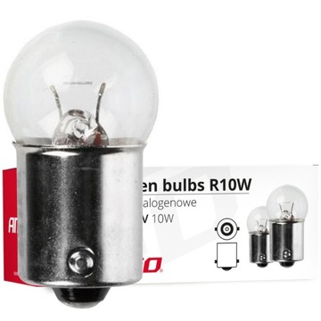 ŻARÓWKA R10W 12V 10W BA15S POSTOJÓWKA 10 szt