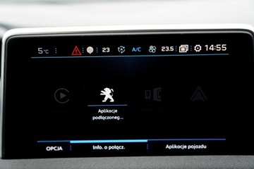 Peugeot 5008 II Crossover Facelifting 2.0 BlueHDi 177KM 2020 Peugeot 5008 GT kamera Skora adc Nawi PANORAMA bli, zdjęcie 33