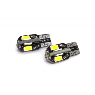 W5W żarówka LED T10 12V CANBUS biała