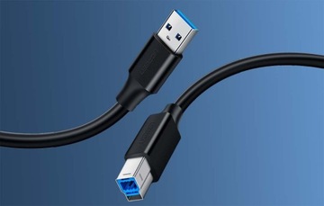 Кабель USB 3.0 A-B для принтера 1 м UGREEN US210