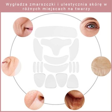 Силиконовые патчи против морщин 16 шт Yeye