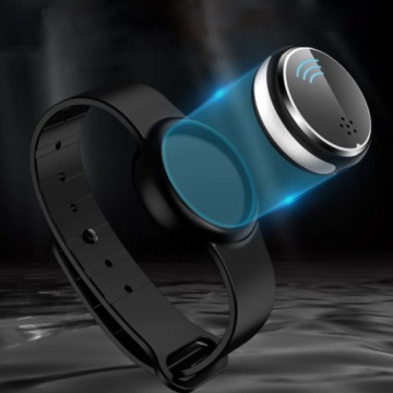 комаров браслет насекомых наручные часы ультразвуковой черный NoBzzz