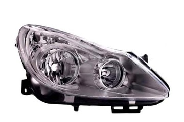 REFLEKTOR LAMPA OPEL CORSA D 07- PRAWA ELEKTRYCZNY H1+H7 20-1153-15-2 TYC