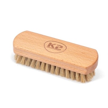 Szczotka do skóry i tapicerki K2 Auron Brush Soft + Alkotest jednorazowy